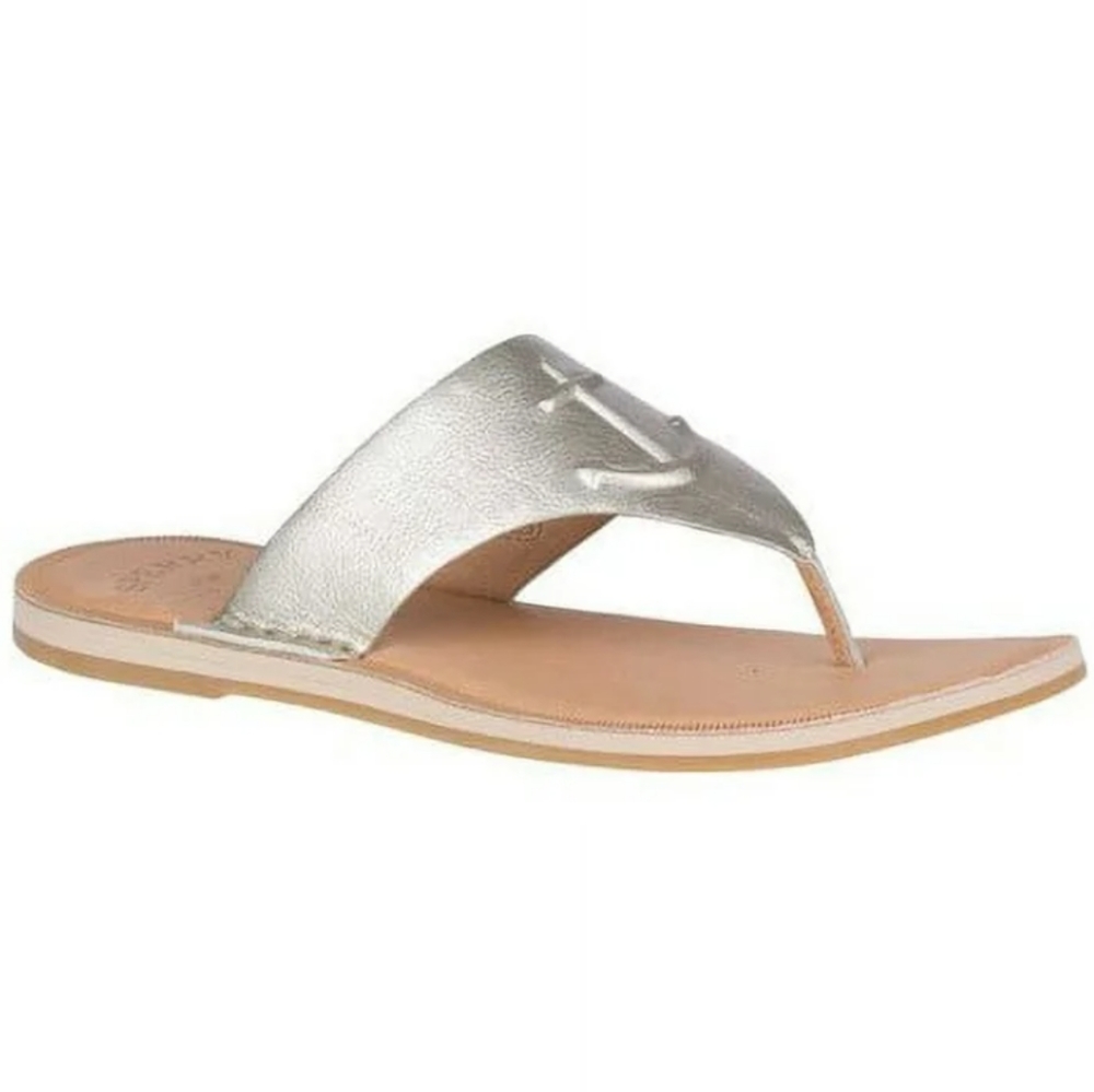 SPERRY TOP SIDER SEAPORT LEATHER THONG SANDAL